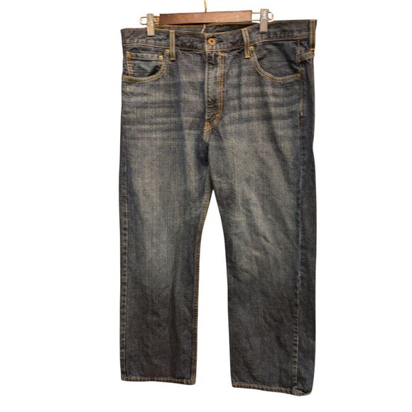 Levi's 569‎  Jeans 36x30 Actual Blue  zipper Fly Denim Jeans ) - Picture 1 of 3